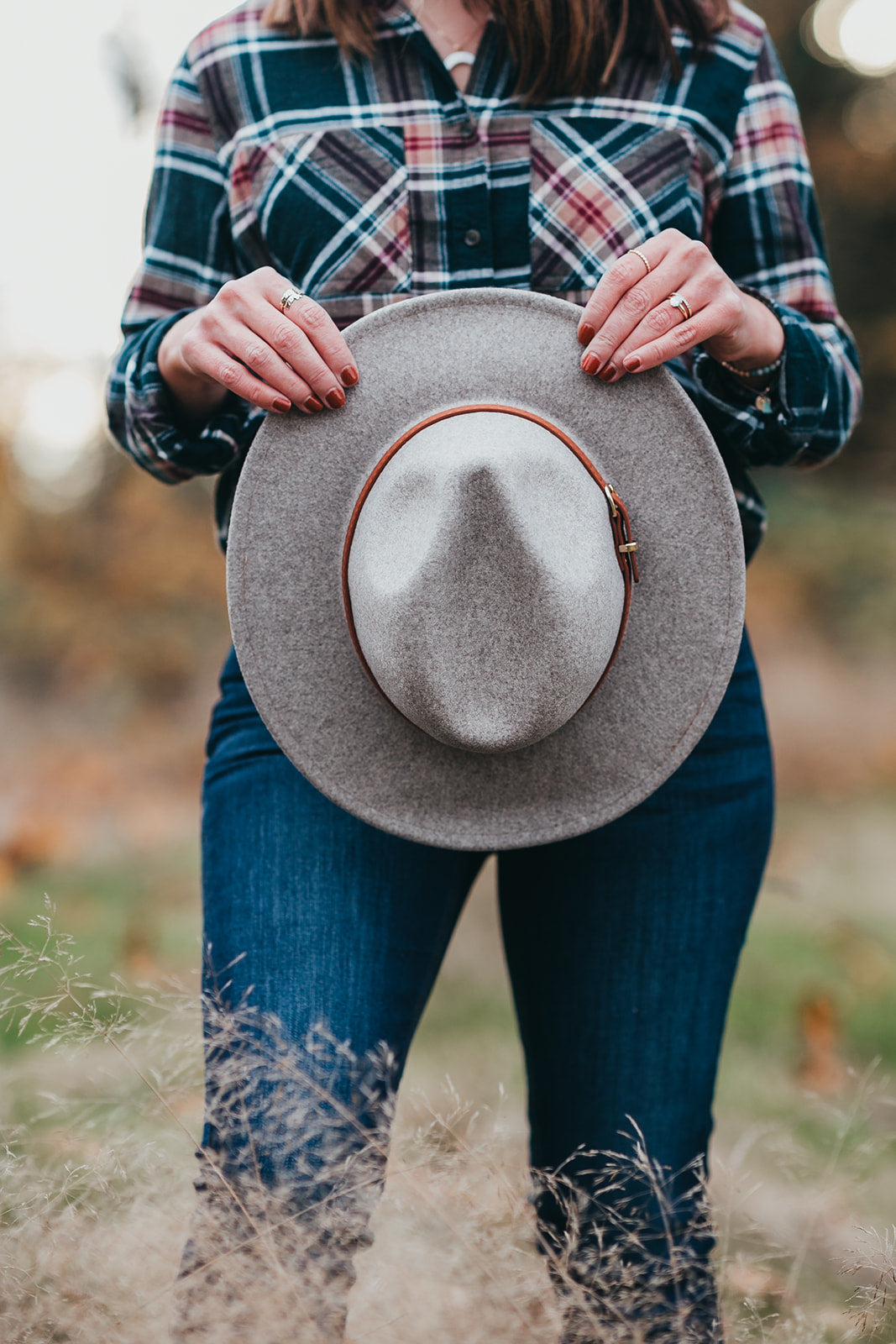 Cameron Panama Hat - Brown