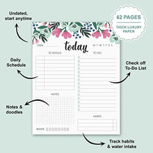 Daily Planner - Floral