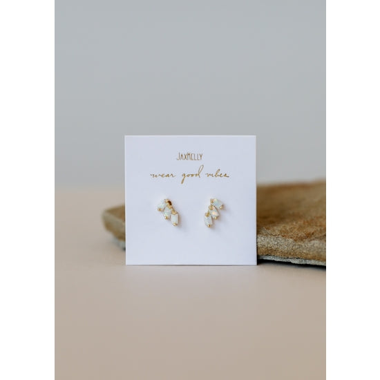 Opal Trio Studs