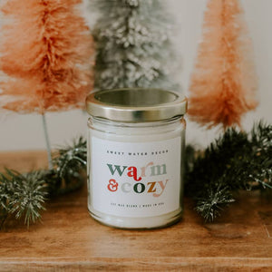 Warm + Cozy Festive Candle