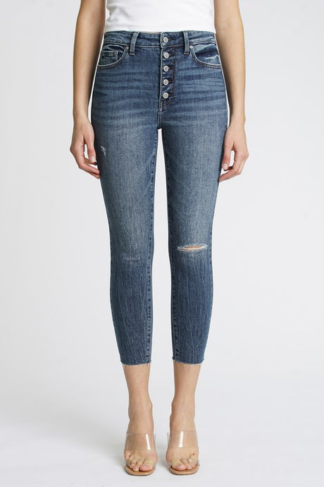 Bella High-Rise Skinny - Water Sign