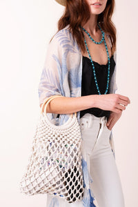 Santos Macrame Tote